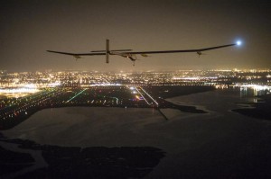 Solar Impulse flies to New York