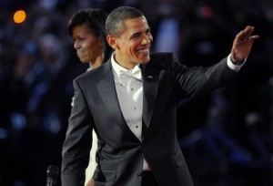 Obama: President Obama wore a Miguel Caballero suit at his inauguration in 2009. Photo: Miguel Caballero. 
