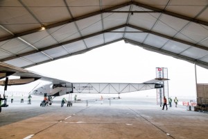 An around-the-world trip for the Solar Impulse airplane will get under way in late February or early March 2015. 