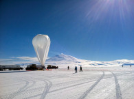 The Super TIGER scientific balloon floated at an altitude of 127,000 feet for more than 55 days carrying a payload equivalent to a large SUV. Photo: NASA