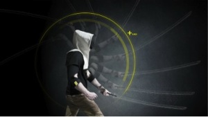 Packed with sensors, the smart hoody incorporates hearing and touch. 