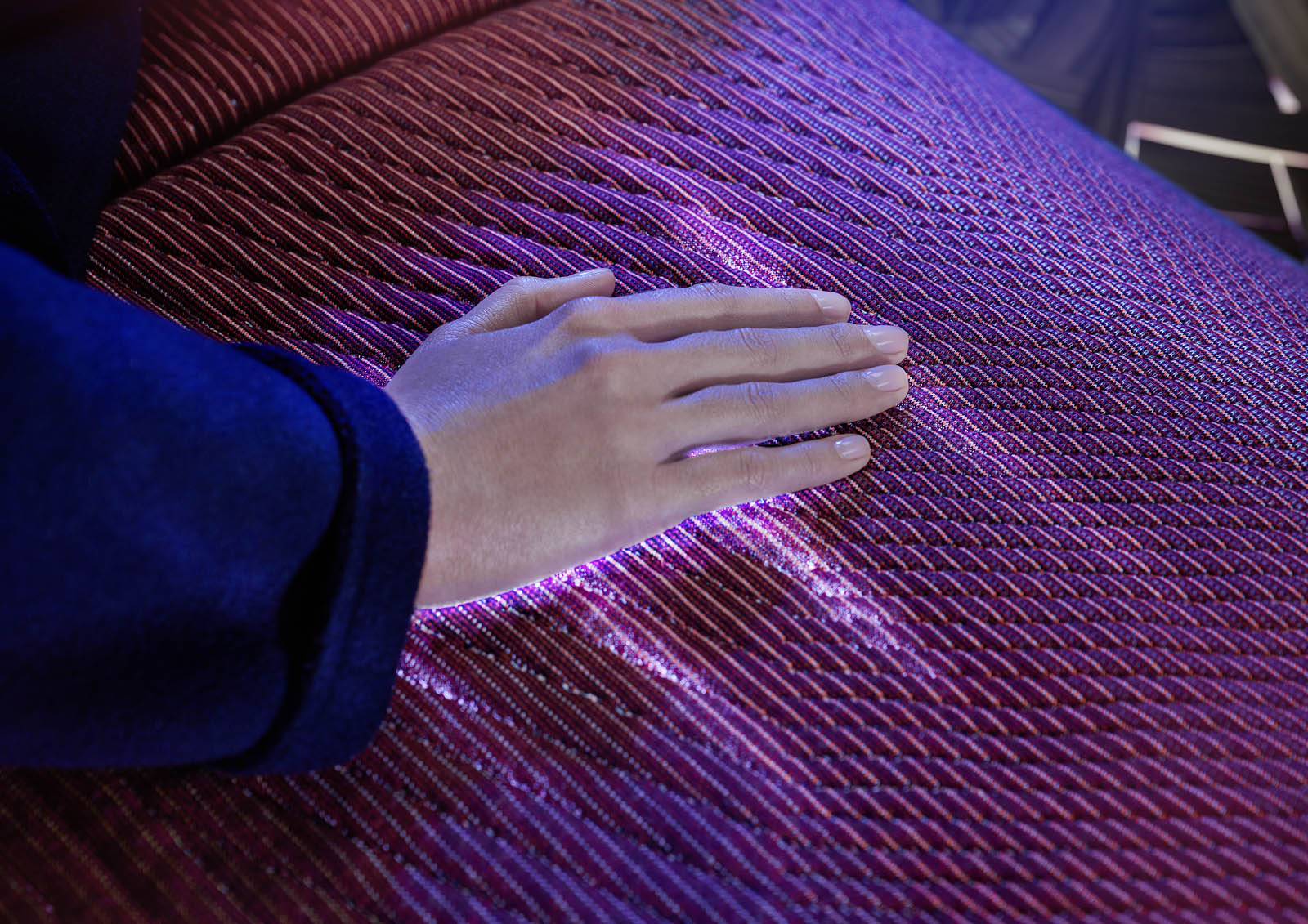 BMW unveils interactive textile interior Textile Technology Source
